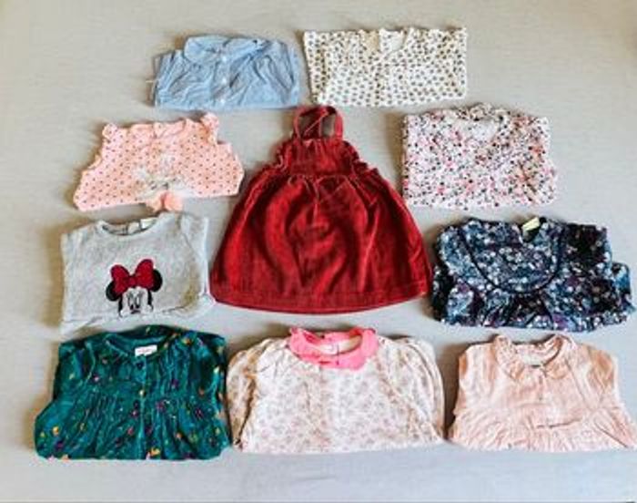 Lot de vêtements fille 6/9 mois - photo numéro 7