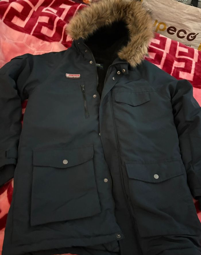 Manteau bleu