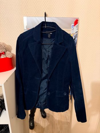 Blazer velours 