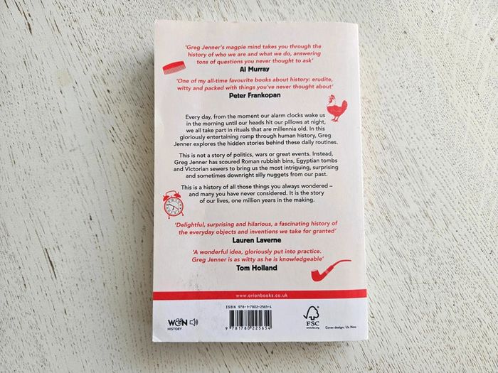 A Million Years in a Day Greg Jenner histoire quotidienne humour culture générale BBC - photo numéro 2