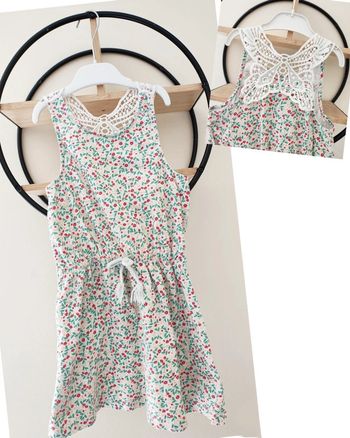 8 ans robe été Vertbaudet ( taille plutôt 7 ans )