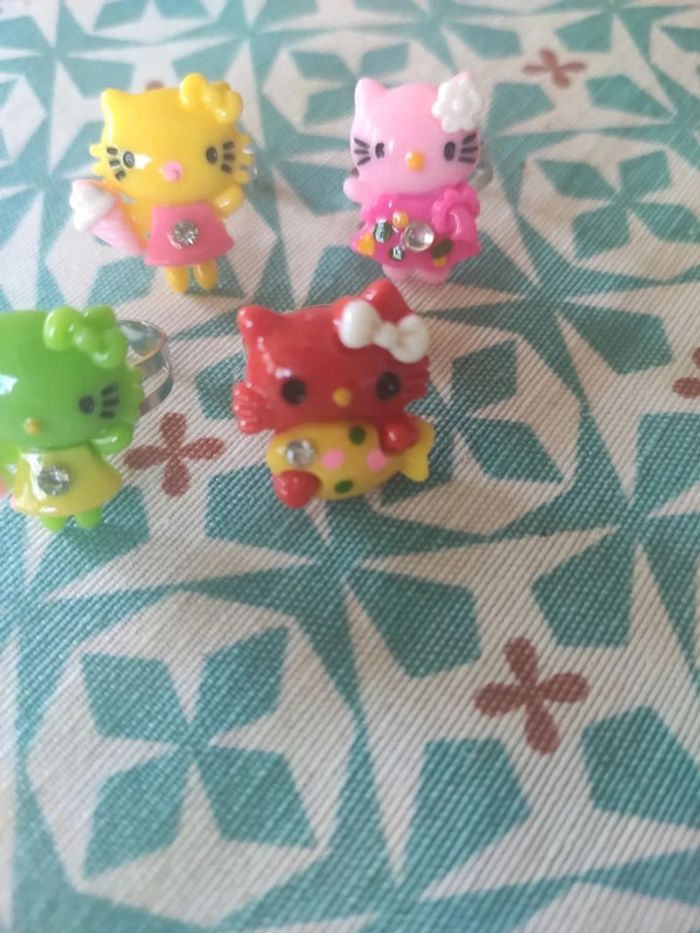 Bague réclables Hello Kitty - photo numéro 3