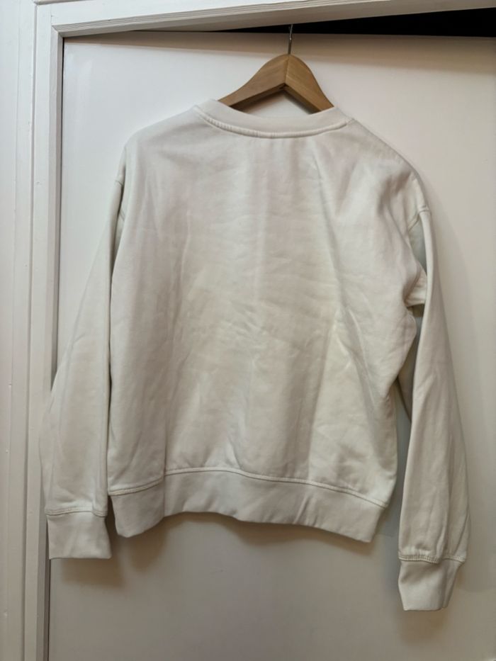 Sweat couleur crème H&M taille XS - photo numéro 2