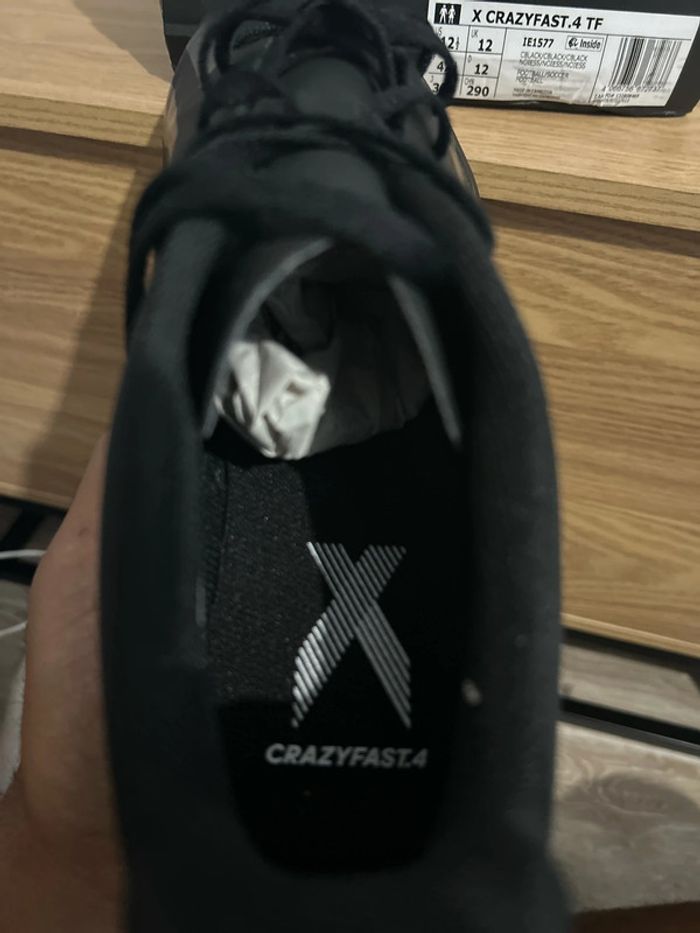 Chaussures de football Adidas terrain synthétique grande taille 47 - photo numéro 8