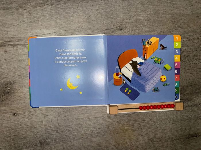 Livre p'tit loup apprends à compter jusqu'à 10 - photo numéro 2