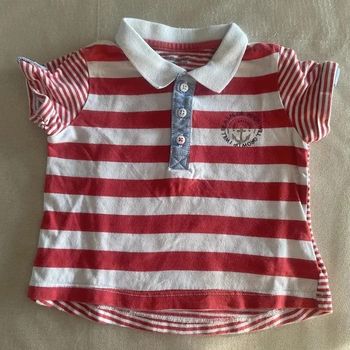 🧢 Polo rayé marin Petit Bateau 🧢
