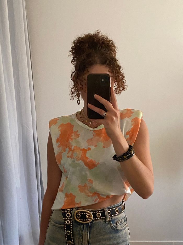 Top avec épaulette - photo numéro 2