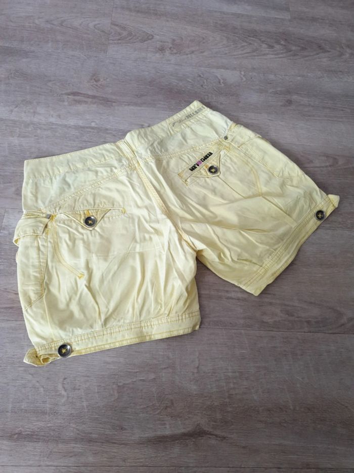 Mini short jaune pâle 38 - photo numéro 6