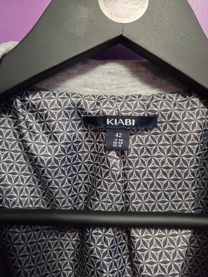 Veste blazer sweat molletonnée T42 Kiabi - photo numéro 4