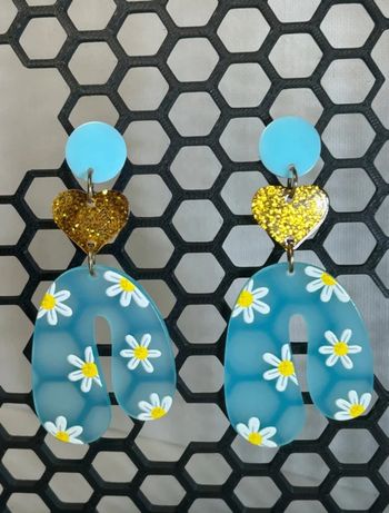 Boucles d’oreilles - Les Marguerites