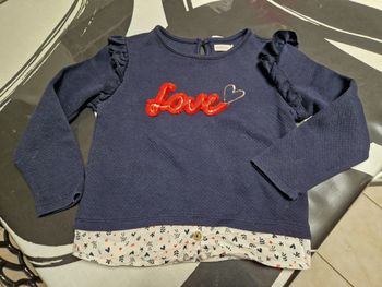 Pull 8 ans orchestra bleu