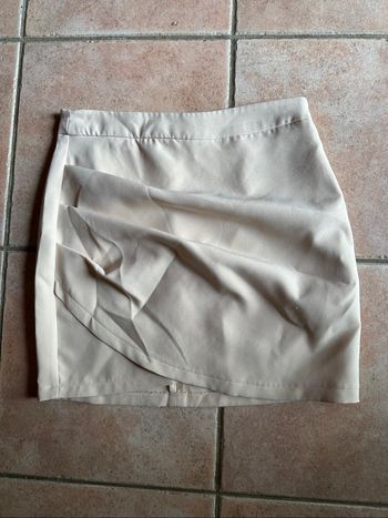 Jupe courte beige Asimu Taille 38