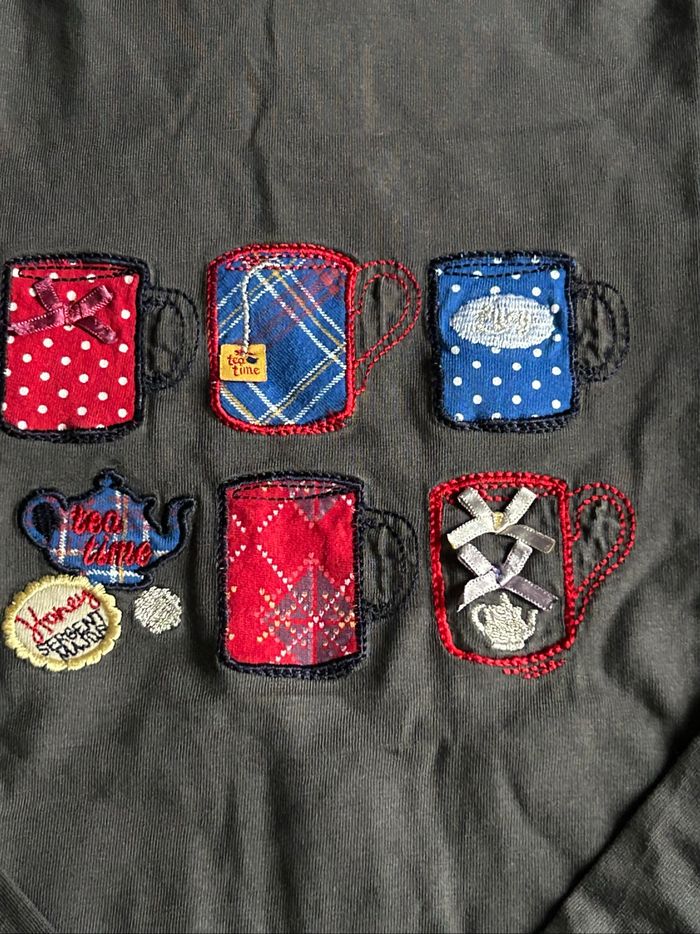 Lot de 2 sous-pulls fantaisie fille « Sergent Major » - photo numéro 3