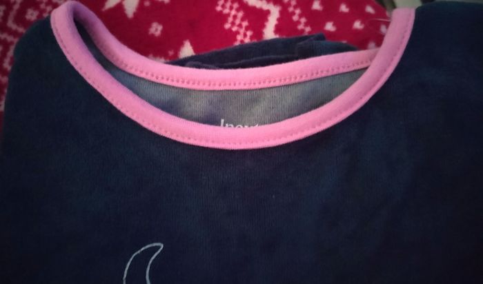 Haut de pyjama chaud Hiboux en très bon état - photo numéro 3