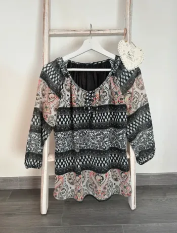 Blouse à motifs