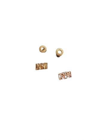 Lot 2 paires boucles d'oreilles fantaisie neuves