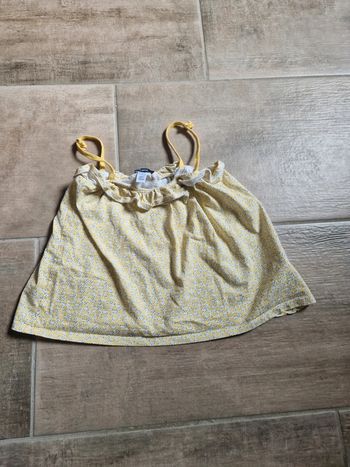 Haut bretelles okaidi 8 ans