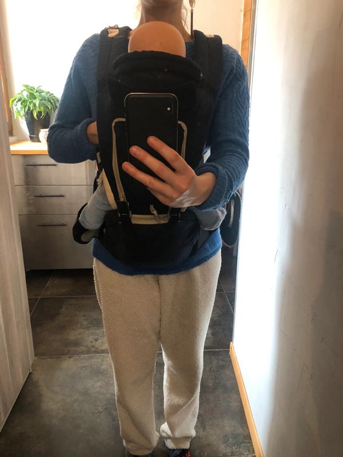 Porte bébé avec siège - photo numéro 2
