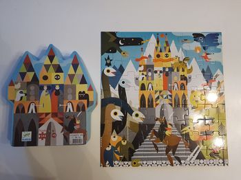 Puzzle le château fantastique Djeco