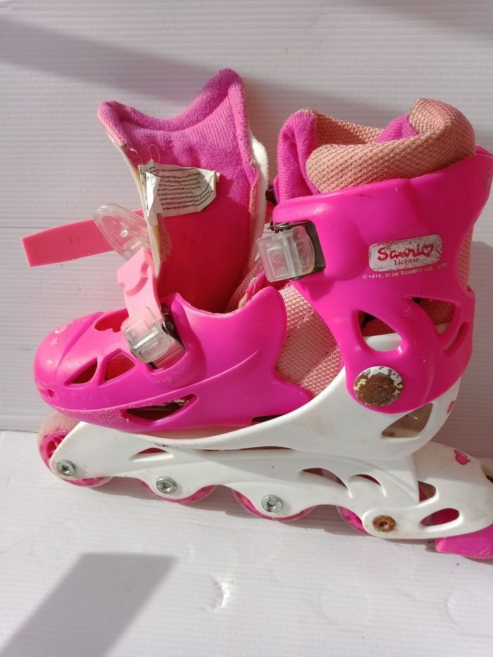 Rollers fille ajustable de 30 au 33 hello kitty - photo numéro 5