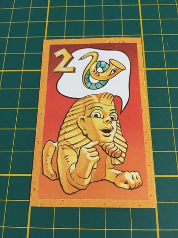 Carte trésor Instrument 2 pièce détachée jeu de société Ramsès II Ravensburger #A65