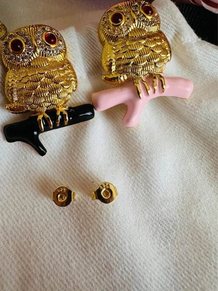 🦉 Les Veilleurs de la Nuit – Boucles d’Oreilles Hiboux - photo numéro 6