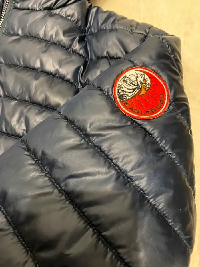 Doudoune Bleu Marine – Eaglewood – Taille XL - photo numéro 4
