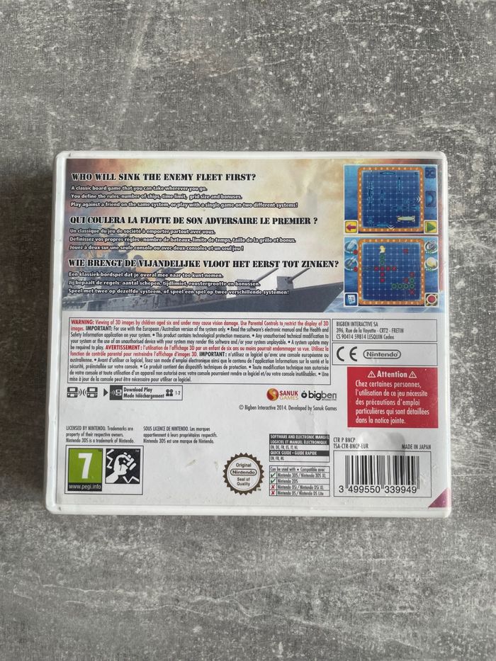 Jeu pour Nintendo 3DS, Navy commander en français. - photo numéro 3