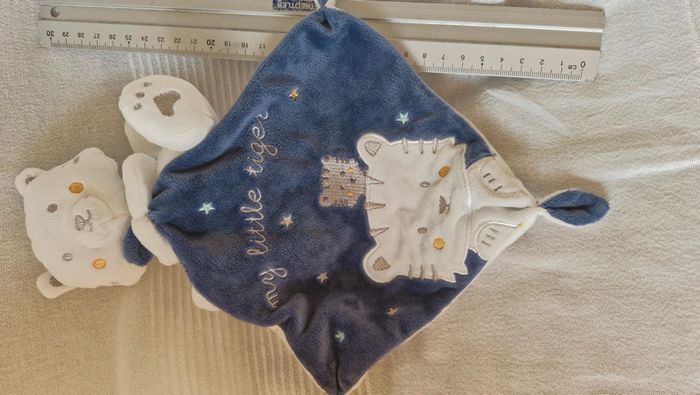 Doudou plat bleu my little tigger - photo numéro 4