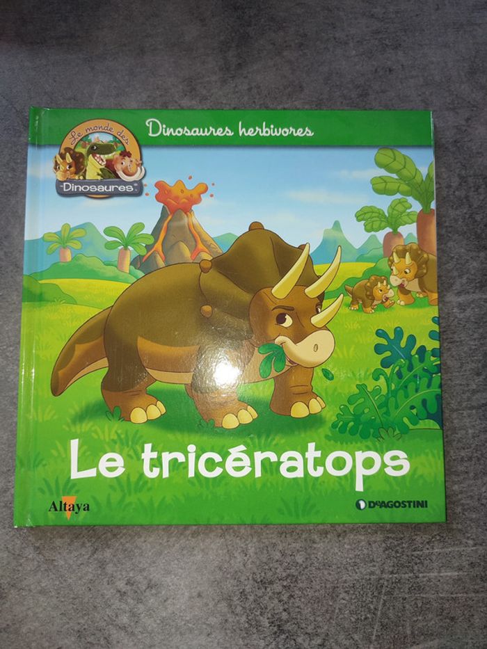 livre "le tricéraptops"