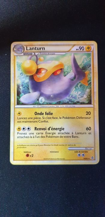 Carte pokémon Lanturn 18/95