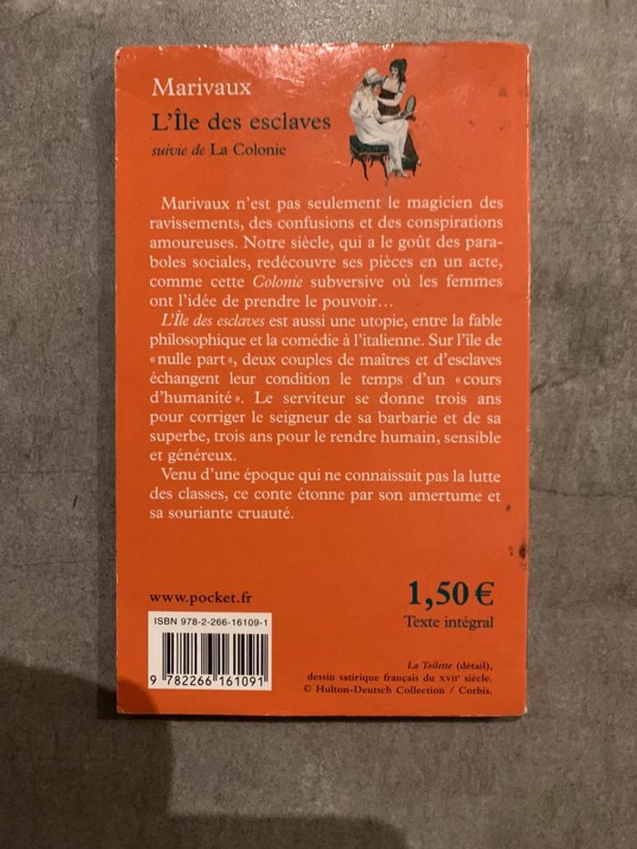 L’ile des esclaves, marivaux - photo numéro 2