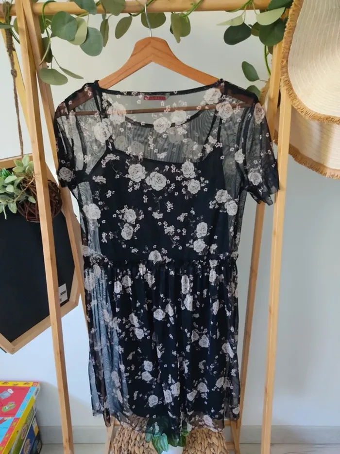 Robe manches courtes Camaïeu S/36 - photo numéro 2