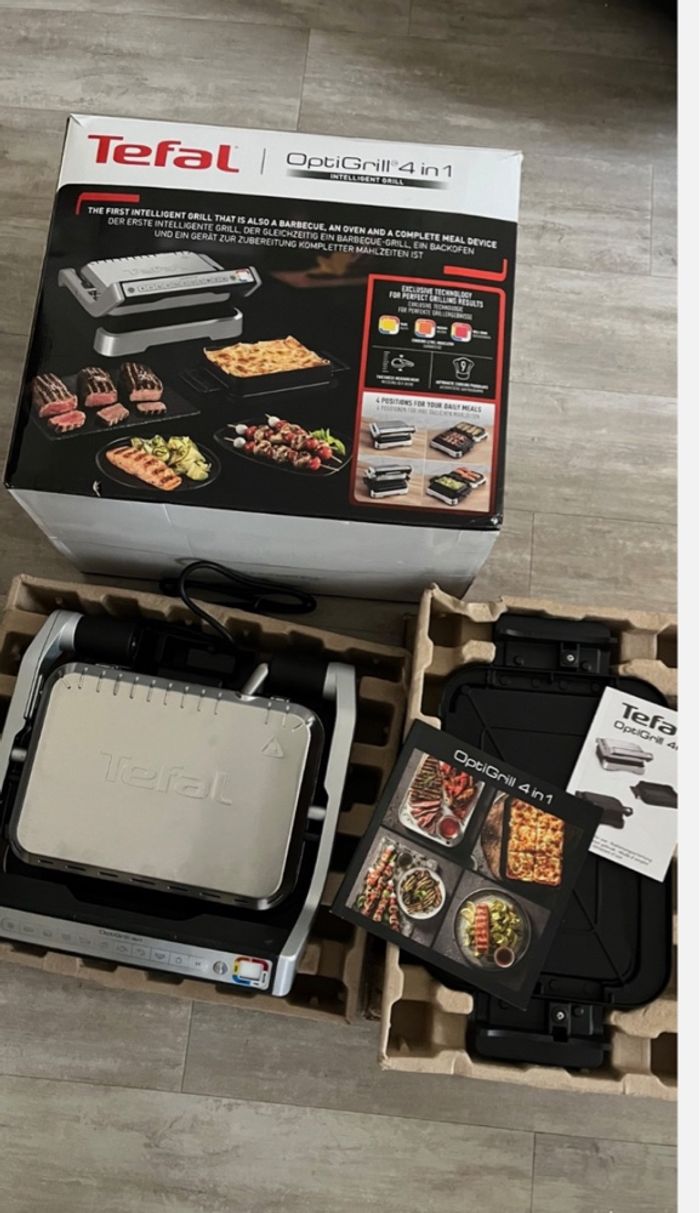 Optigrill 4 in 1 Tefal Neuf