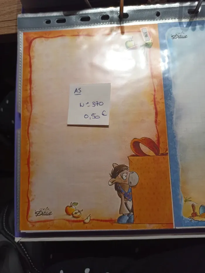 Feuille Diddl A5 370 0,50€