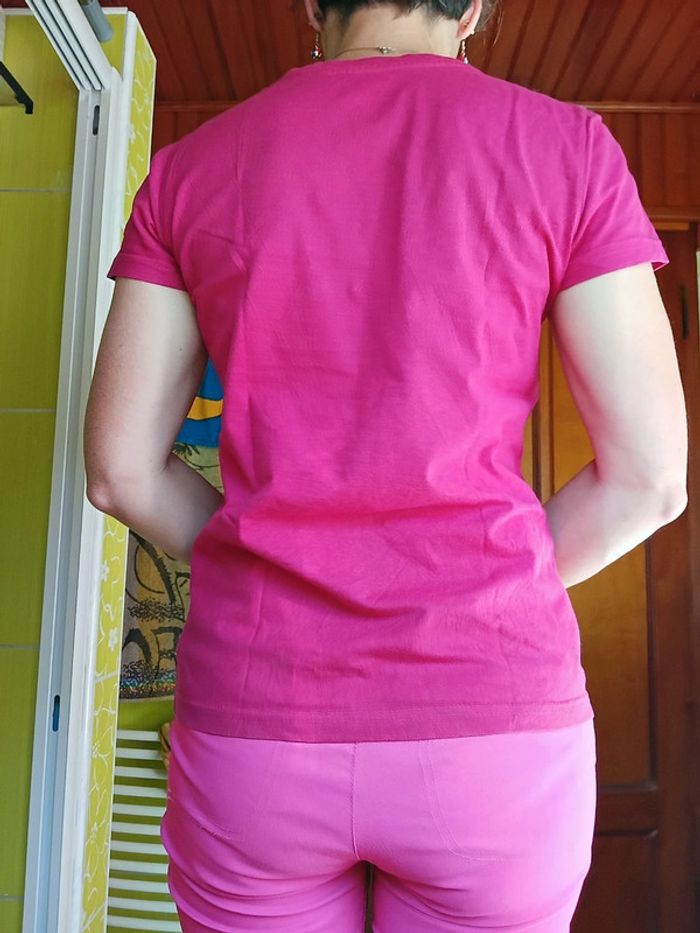 T-shirt femme rose Baie De Somme - photo numéro 6