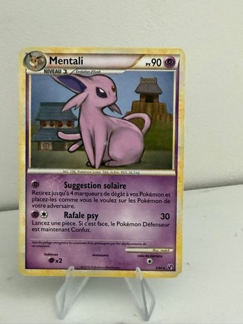 Carte Pokémon Mentali - 2/90 - Indomptable - HGSS