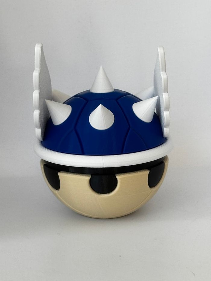 Pokeball carapace Mario, bleue - photo numéro 2