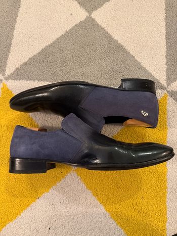 Mocassins en cuir bleu Archetipo Taille 41
