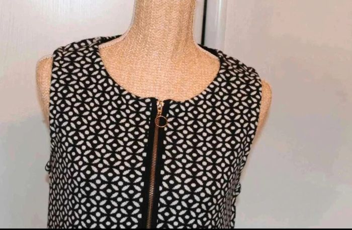 Robe  noire et  blanche –  Promod  - XL - photo numéro 2