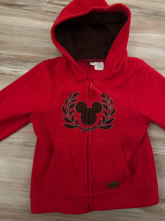Polaire zippée Disney Mickey 18 mois - photo numéro 2