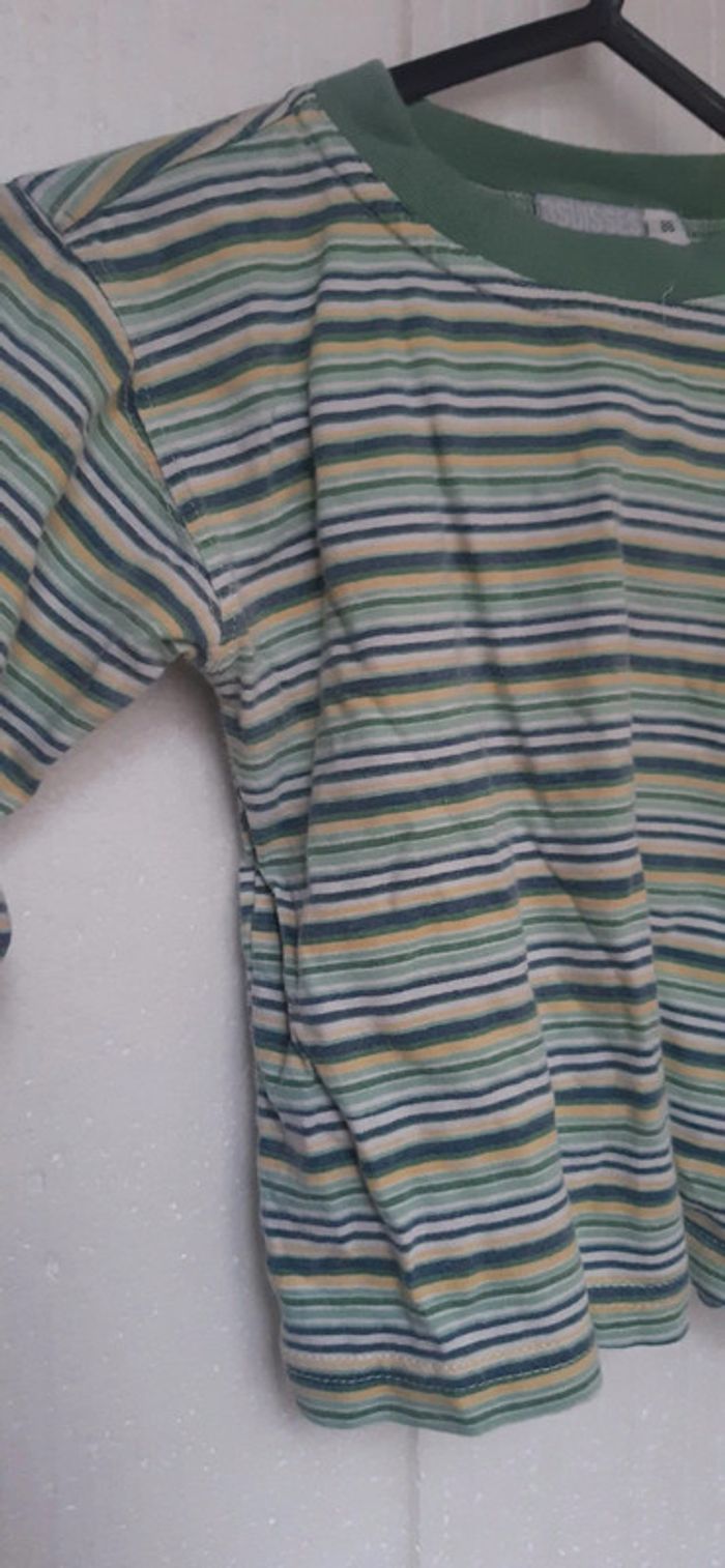 Tee-shirt 2 ans 86cm manches longues - photo numéro 3