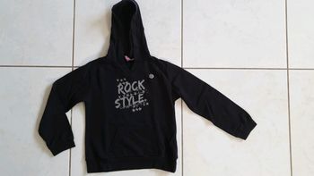 Sweat à capuche fille 8 10 ans CHLA2