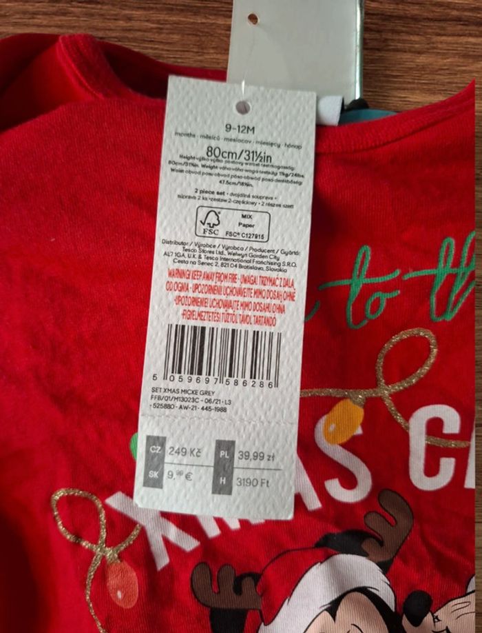 Ensemble pyjama Mickey et Minnie - photo numéro 4