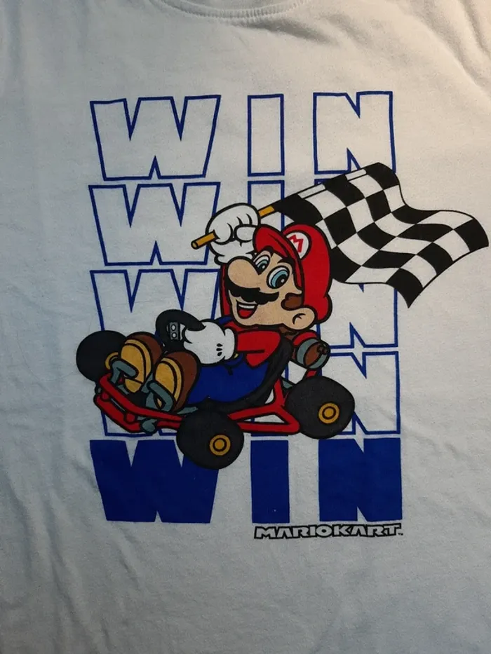 Tshirt Mario - photo numéro 3