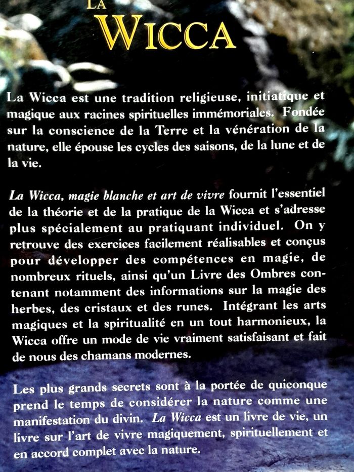 Scott Cunningham - La Wicca Magie blanche et art de vivre (religion et spiritualité) - photo numéro 4