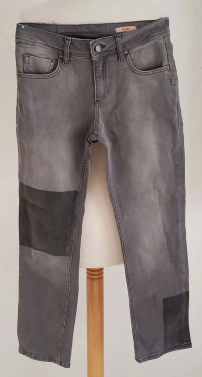 Jean gris et noir Reiko taille 38 - photo numéro 2