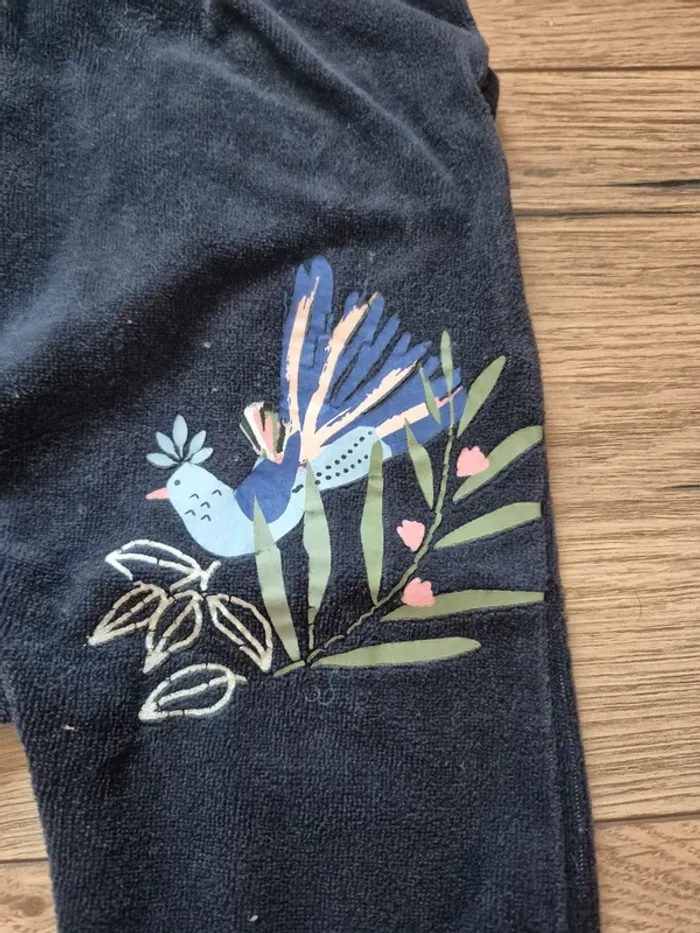 Pyjama velours Petit Bégin “Oiseau”  6 mois 🐦💖 - photo numéro 3