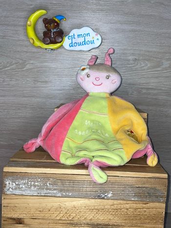 ST06 doudou coccinelle 🐞 sauthon