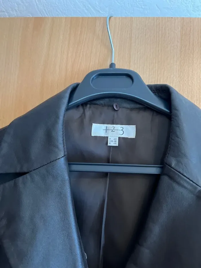 Veste cuir - photo numéro 2